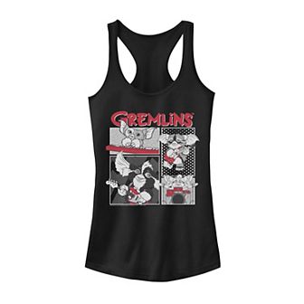Juniors' Gremlins Band Comic Graphic Tank Top