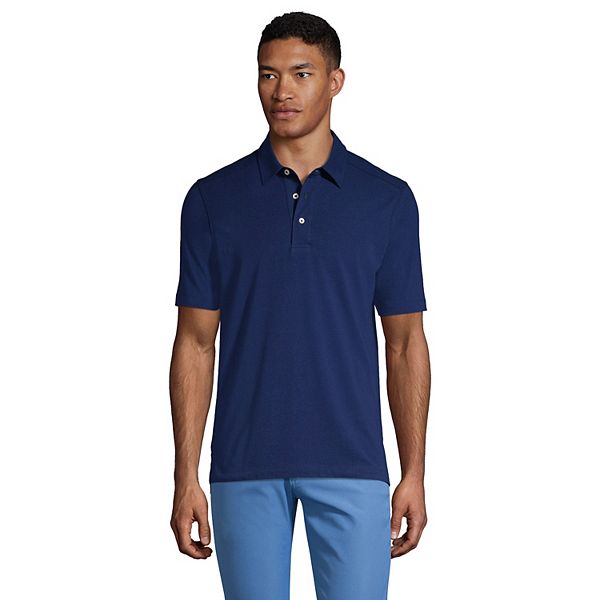 Men's Lands' End Traditional-Fit Performance Polo