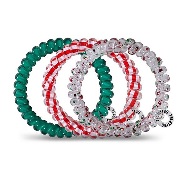 TELETIES Holiday Hair Ties - Small