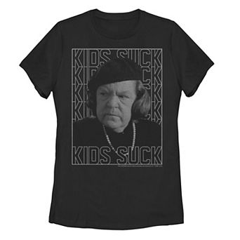 Juniors' The Goonies Kids Suck Graphic Tee