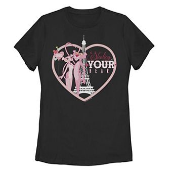 Juniors' The Pink Panther Stealing You Heart Tee