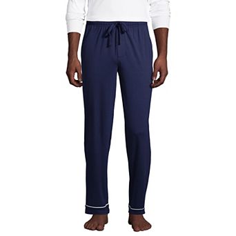 Men's Lands' End Brushed-Back Knit Pajama Pants