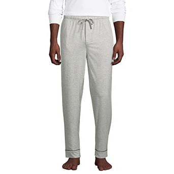 Men's Lands' End Brushed-Back Knit Pajama Pants