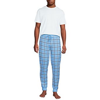 Men's Lands' End Jersey Pajama Sleep Set