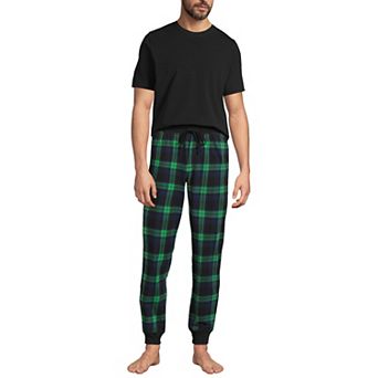Men's Lands' End Jersey Pajama Sleep Set