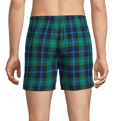 Men's Lands' End Classic-Fit Cotton Flannel Boxers