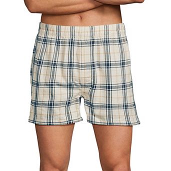 Men's Lands' End Classic-Fit Cotton Flannel Boxers