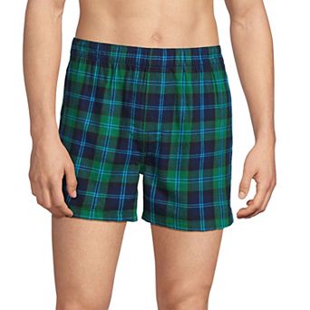 Men's Lands' End Classic-Fit Cotton Flannel Boxers