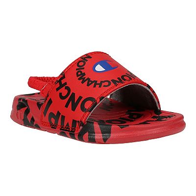 Champion Mega Slide Swirl Baby Toddler Sandals