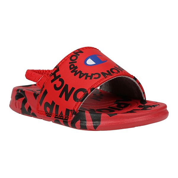 Champion Mega Slide Swirl Baby Toddler Sandals