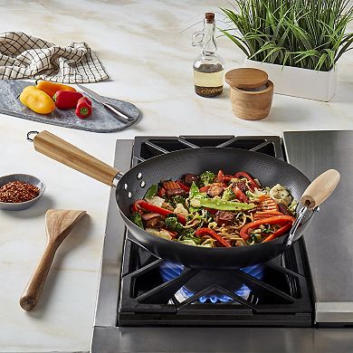 Food Network™ 12.5-in. Nonstick Wok with Assist Handle