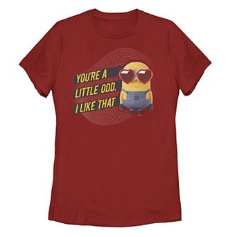 Juniors' Minions You're A Little Odd I Like That Tee