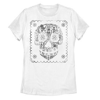 Disney / Pixar's Coco Juniors' Sugar Skull Characters Guitar Tee