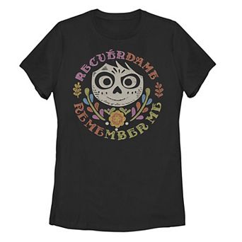 Disney / Pixar's Coco Juniors' Remember Me Dual Language Portrait Tee
