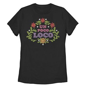 Disney / Pixar's Coco Juniors' Un Poco Loco Embroidery Tee