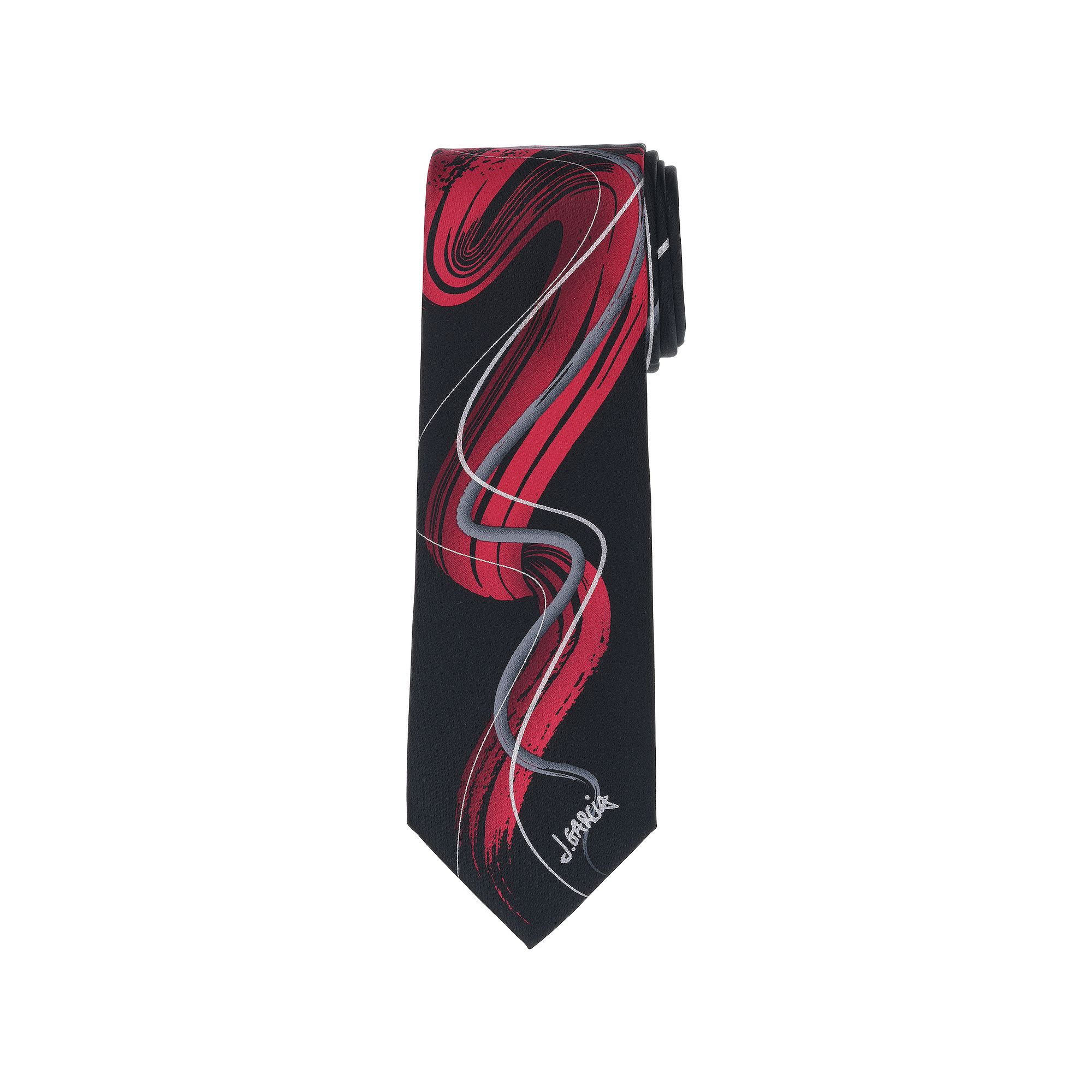 Mens Jerry Garcia Tie, Red Liquid