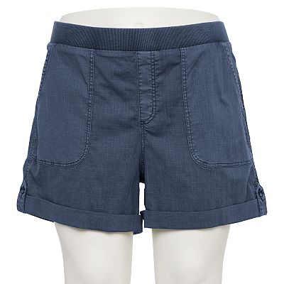Plus Size Sonoma Goods For Life Easy Pull On Utility Shorts
