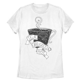 Juniors' Star Trek Next Generation Earl Grey Drawing Tee