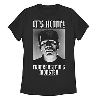 Juniors' Universal Monsters Frankenstein's Monster It's Alive Tee