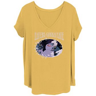 Disney's The Little Mermaid Ursula Haters Gonna Hate Juniors' Plus Tee