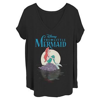 Disney's The Little Mermaid Juniors' Plus Colors Poster Tee
