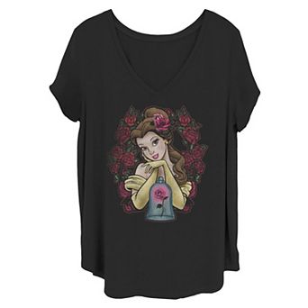 Juniors' Plus Disney Beauty & Beast Belle Tee