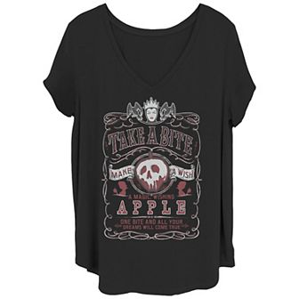 Juniors' Plus Disney Snow White Evil Queen Tee