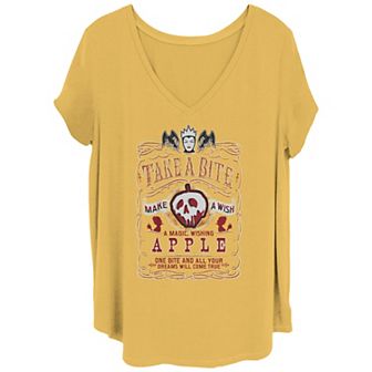 Juniors' Plus Disney Snow White Evil Queen Tee