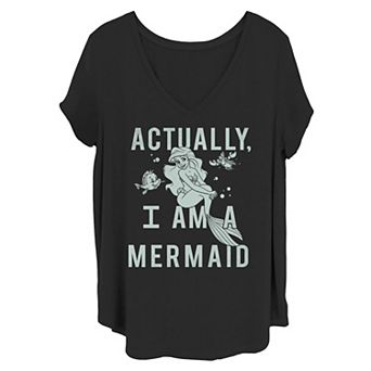 Disney's The Little Mermaid Juniors' Plus Tee