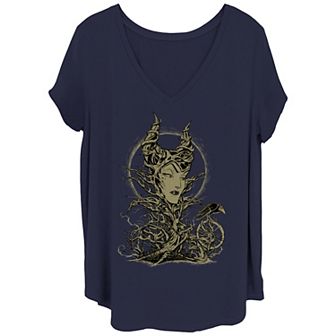 Juniors' Plus Disney Sleeping Beauty Maleficent Tee