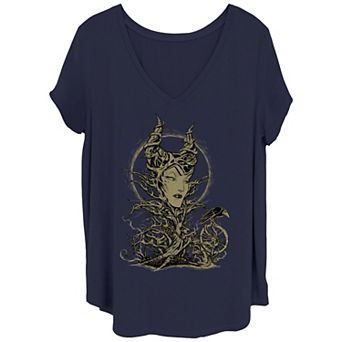 Juniors' Plus Disney Sleeping Beauty Maleficent Tee