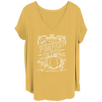 Disney's Cinderella Juniors' Plus Pumpkin Patch Tee