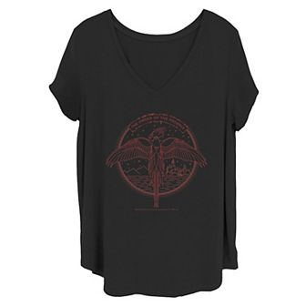 Juniors' Plus Size Conquer Mountains Explore Outside Adventure Tee