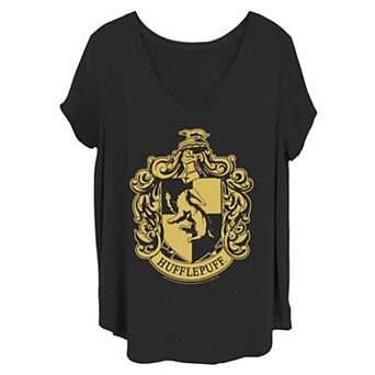 Juniors' Plus Size Harry Potter Hufflepuff Graphic Tee