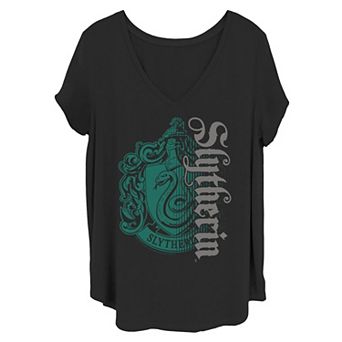 Juniors' Plus Size Harry Potter Slytherin Graphic Tee