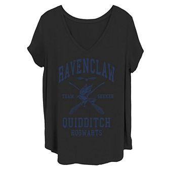 Juniors' Plus Size Harry Potter "Ravenclaw Quidditch" Graphic Tee
