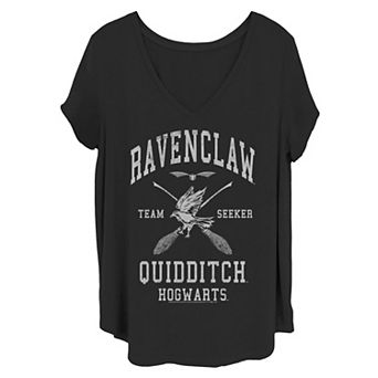 Juniors' Plus Size Harry Potter Ravenclaw Quidditch Seeker Tee