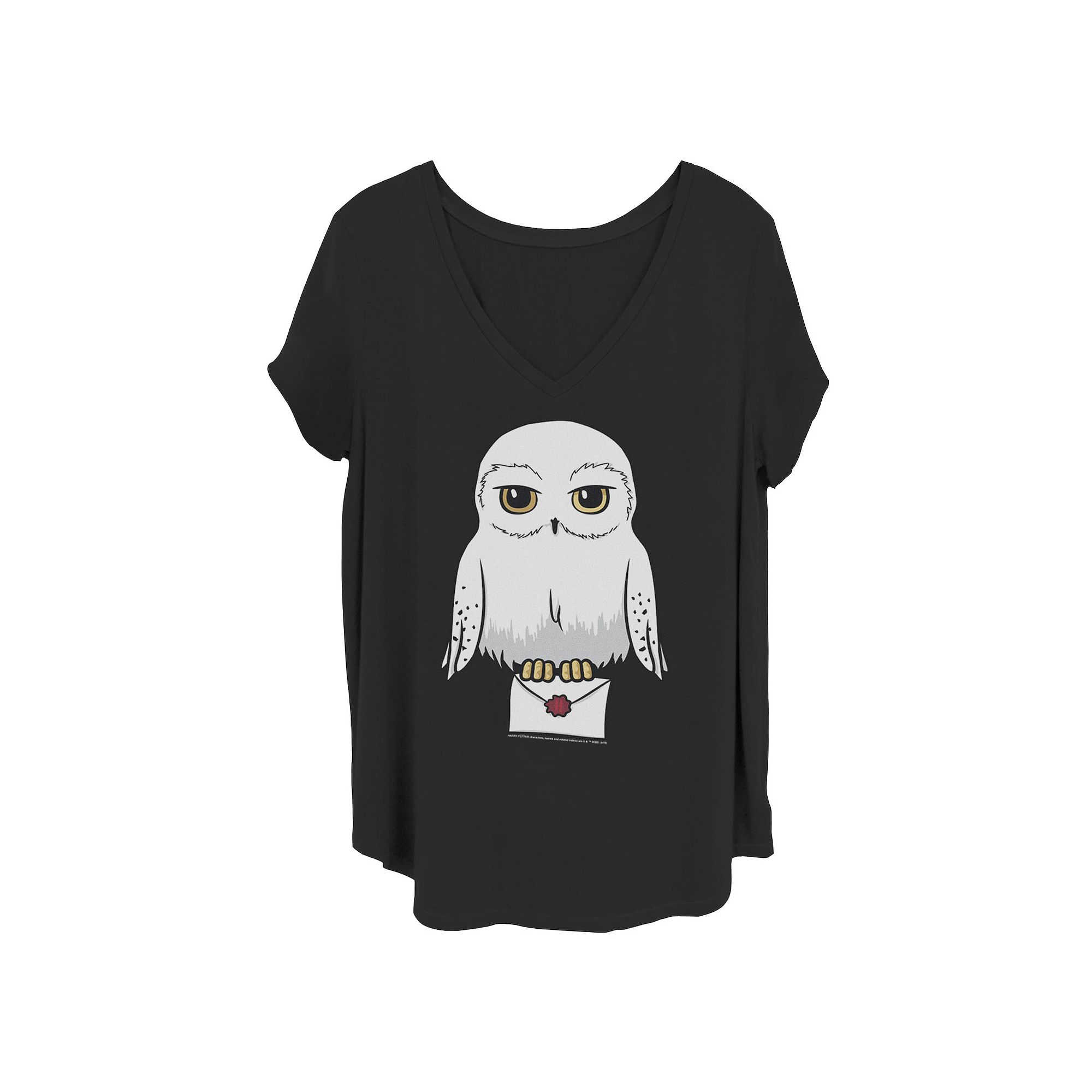 Juniors Plus Size Harry Potter Graphic Tee, Girls, Size: 4XL, Black