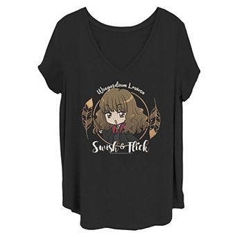 Juniors' Plus Size Harry Potter "Swish & Flick" Graphic Tee