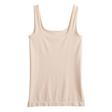 Women's Nine West Essential Soft-Spun Seamless Squareneck Tank