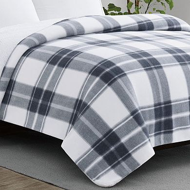 Cannon Cozy Teddy Plaid Blanket