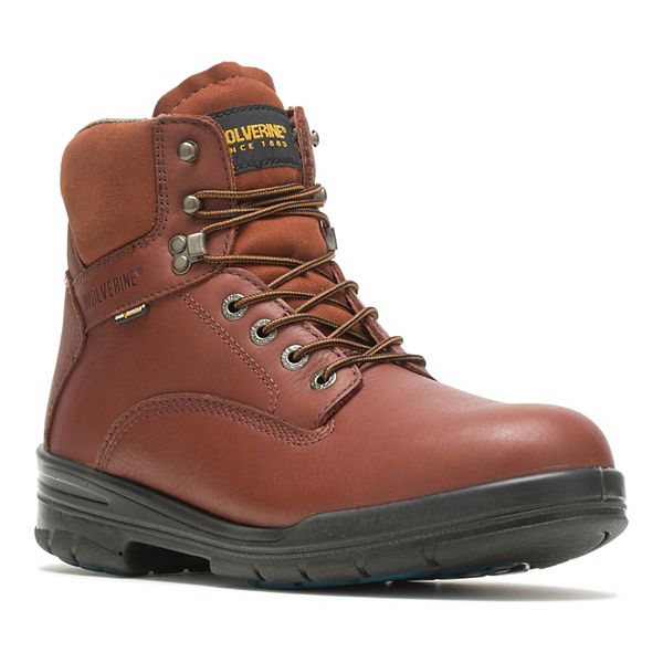 Wolverine Durashocks 6Inch Men's Leather Work Boots