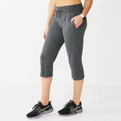 Petite Tek Gear Essential Straight Leg Workout Capris