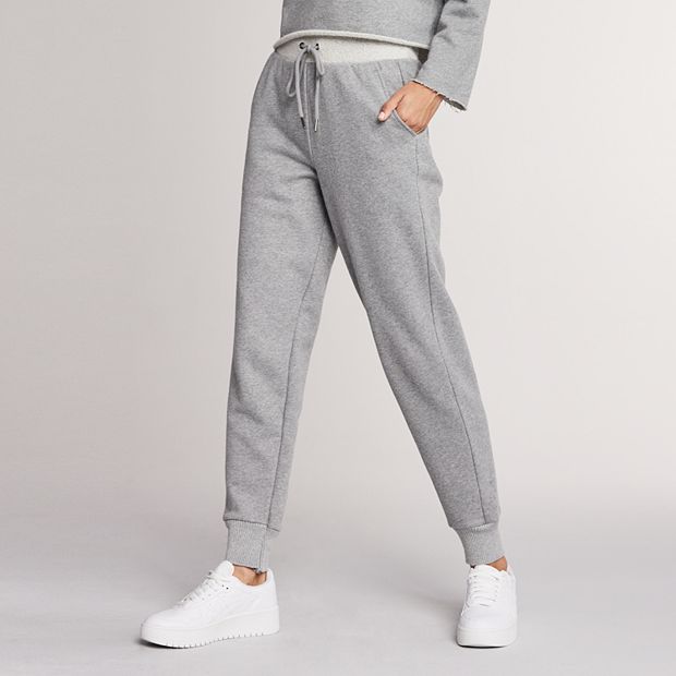 Women's Yummy Sweater Co. Rib Bottom Jogger Pants