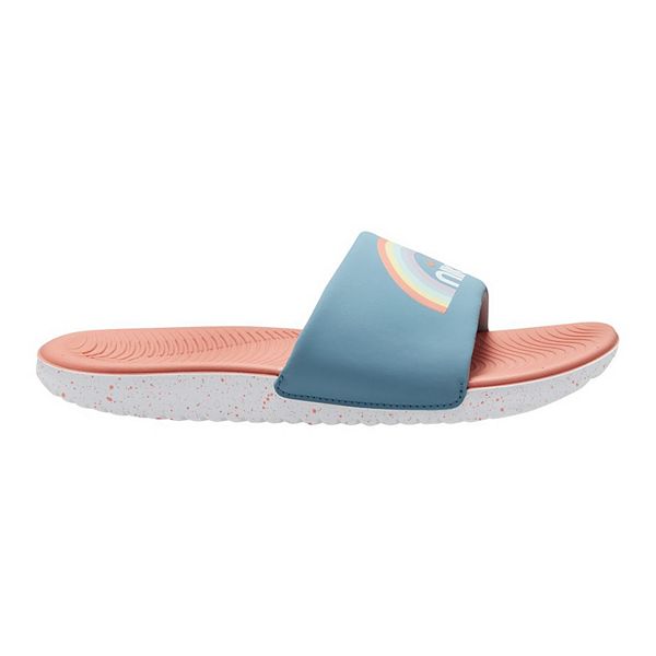 Nike Kawa Rainbow Kids Slide Sandals