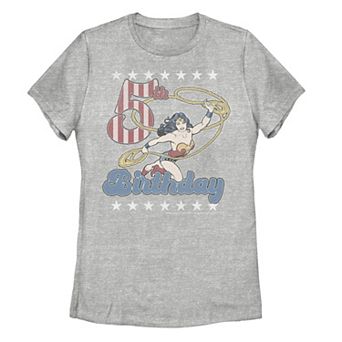 Juniors' DC Comics Wonder Woman With Lasso 5th Birthday Tee