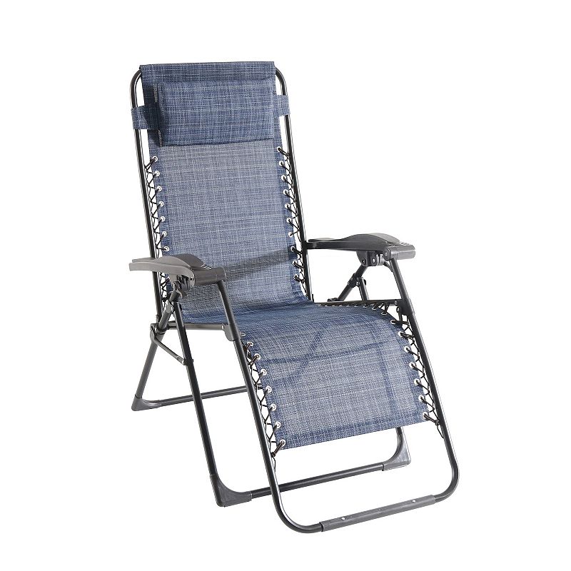 Sonoma Goods For Life Anti-Gravity Patio Lounge Chair, Blue