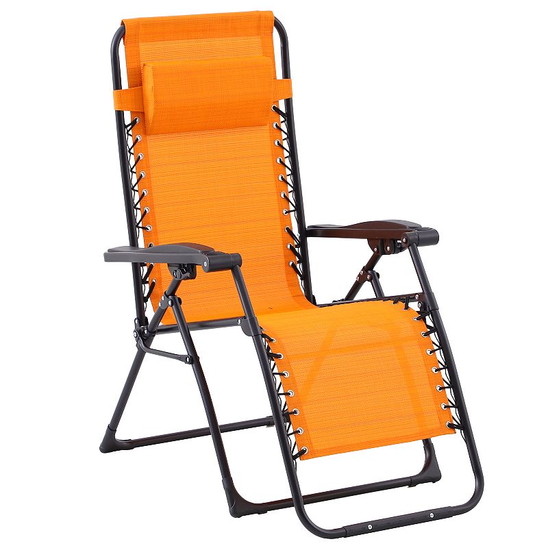 Sonoma Goods For Life Anti-Gravity Patio Chair, Orange