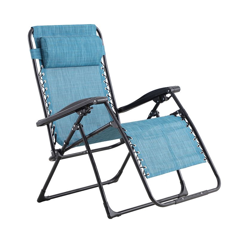 Sonoma Goods For Life Anti-Gravity Patio Lounge Chair, Turquoise/Blue