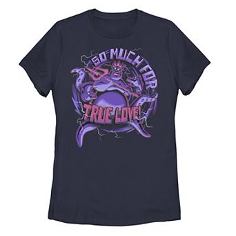Disney's Villains Ursula So Much For True Love Juniors' Tee